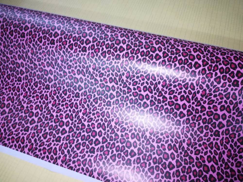 purple leopard Printed Camouflage Vinyl wrap for car wrap covering Camo Truck Wrap covering foil Self adhesive sticker 1.52x30m 5x98ft