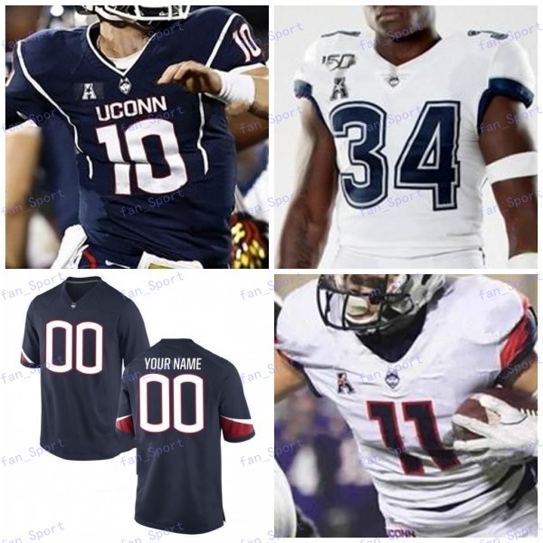 Custom UConn Huskies 2020 New Football Any Name Any Number White Navy Blue #34 Kevin Mensah 4 Steven Krajewski Men Youth Kid Jersey, As
Custom UConn Huskies 2020 New Football Any Name Any Number White Navy Blue #34 Kevin Mensah 4 Steven Krajewski Men Youth Kid Jersey, As