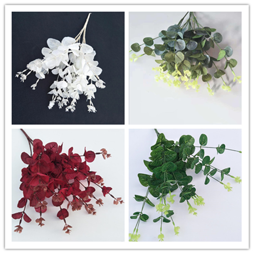Artificial Eucalyptus Plant Greenery Simulation Flower Eucalyptus Coins Grass Plastic Plants 18.11" for Green Wall Decoration, Light green
Artificial Eucalyptus Plant Greenery Simulation Flower Eucalyptus Coins Grass Plastic Plants 18.11" for Green Wall Decoration, Light green