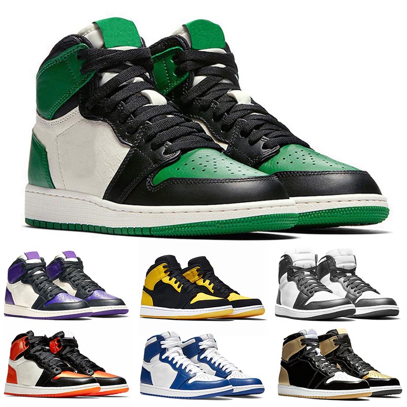2019 Pine Green 1 Black White Shadow men 1s basketball shoes Satin Shattered Backboard Bred Toe Triple white Triple white men designer shoes, A8 storm blue with blue mark
2019 Pine Green 1 Black White Shadow men 1s basketball shoes Satin Shattered Backboard Bred Toe Triple white Triple white men designer shoes, A8 storm blue with blue mark