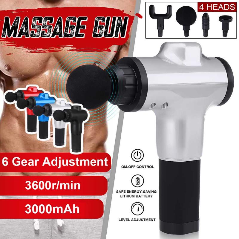 Electric Massage Gun Muscle Massager Cordless Rechargeable Deep Tissue Massager Portable Muscle Body Pain Relief Management
Electric Massage Gun Muscle Massager Cordless Rechargeable Deep Tissue Massager Portable Muscle Body Pain Relief Management