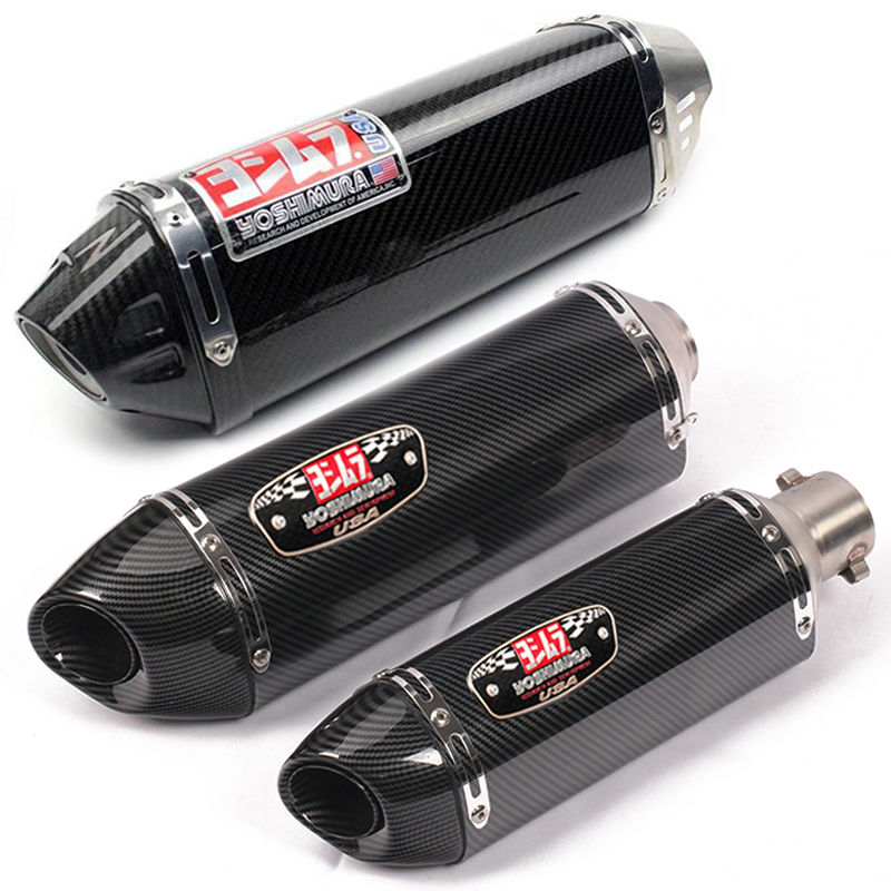51mm Universal Motorcycle Exhaust For yoshimura Muffler Fake Carbon Fiber Steel Pipe escape moto pitbike benelli trk 502 cb650f
51mm Universal Motorcycle Exhaust For yoshimura Muffler Fake Carbon Fiber Steel Pipe escape moto pitbike benelli trk 502 cb650f