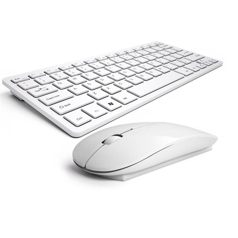 2.4G Wireless Keyboard and Mouse Mini Office Business Mute Keyboard Plus Mouse Combination Set For Laptop MAC Desktop Computer