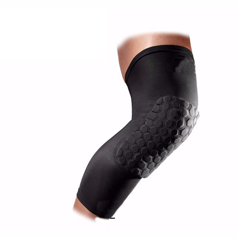 2 pc/set Basketball Leg Knee Pads Sleeve Breathable Sport Safety Kneepads Honeycomb Pad Bumper Barce Kneelet