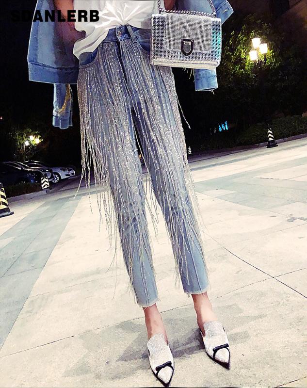 2020 Spring Autumn New Gradient Colored Heavy Handmade Beaded Skinny Jeans Pants Women' Jeans Denim Pants Ladies Streetwear, Blue
2020 Spring Autumn New Gradient Colored Heavy Handmade Beaded Skinny Jeans Pants Women' Jeans Denim Pants Ladies Streetwear, Blue