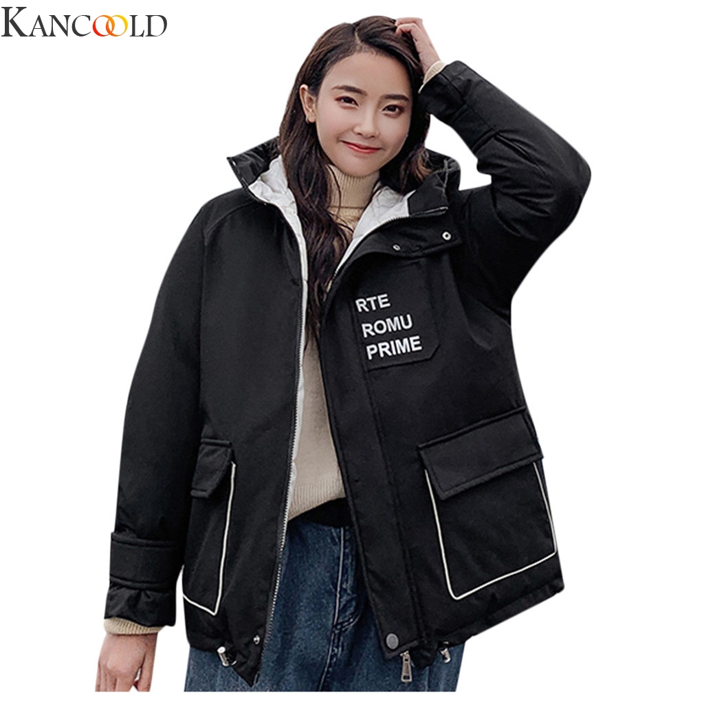 KANCOOLD Winter Autumn Korean Coat Jacket Femme Ins Cotton-padded Clothes Warm Solid Color Long Sleeve New Apparel Coat, White
KANCOOLD Winter Autumn Korean Coat Jacket Femme Ins Cotton-padded Clothes Warm Solid Color Long Sleeve New Apparel Coat, White