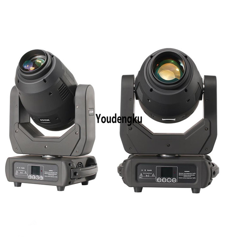 2 pcs lyre led spot dmx movinghead beam spot wash 3in1stage spotlight led moving head spot 250w