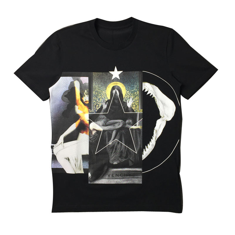 19SS Mens T Shirt Fashion Men High Quality Round Neck Short Sleeve Mens Casual Black Tees Size M-2XL
19SS Mens T Shirt Fashion Men High Quality Round Neck Short Sleeve Mens Casual Black Tees Size M-2XL