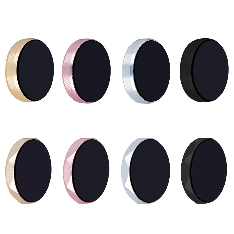 Universal Mini Air Vent Magnetic Mount Mobile Phone Holder Magnet Handfree Car Metal Stand Holders for Samsung