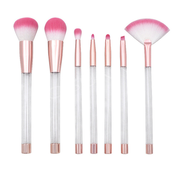 Makeup Brush Set 7pcs DIY Travel makeup brush Professional Eyeshadow Foundation Blush Powder Eyeliner Eyelash Lip Makeup Brush Cosmetic Tool