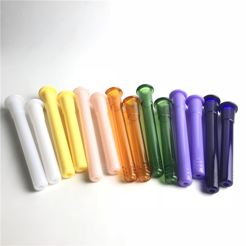 New Plastic Downstem with 18mm male to 14mm Female Colorful Thick Pyrex Glass Down Stem Diffuser for Glass Hookahs Bong Water Smoking
New Plastic Downstem with 18mm male to 14mm Female Colorful Thick Pyrex Glass Down Stem Diffuser for Glass Hookahs Bong Water Smoking