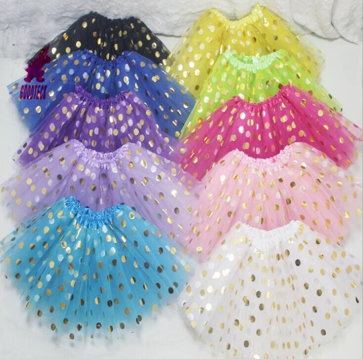 Girls Tutu Skirts Kids Designer Clothes Baby Gold Polka Dot Skirts Princess Tulle Ballet Skirt Pettiskirts Dance Wear Mini Dresses Q7488, Remark your colors
Girls Tutu Skirts Kids Designer Clothes Baby Gold Polka Dot Skirts Princess Tulle Ballet Skirt Pettiskirts Dance Wear Mini Dresses Q7488, Remark your colors