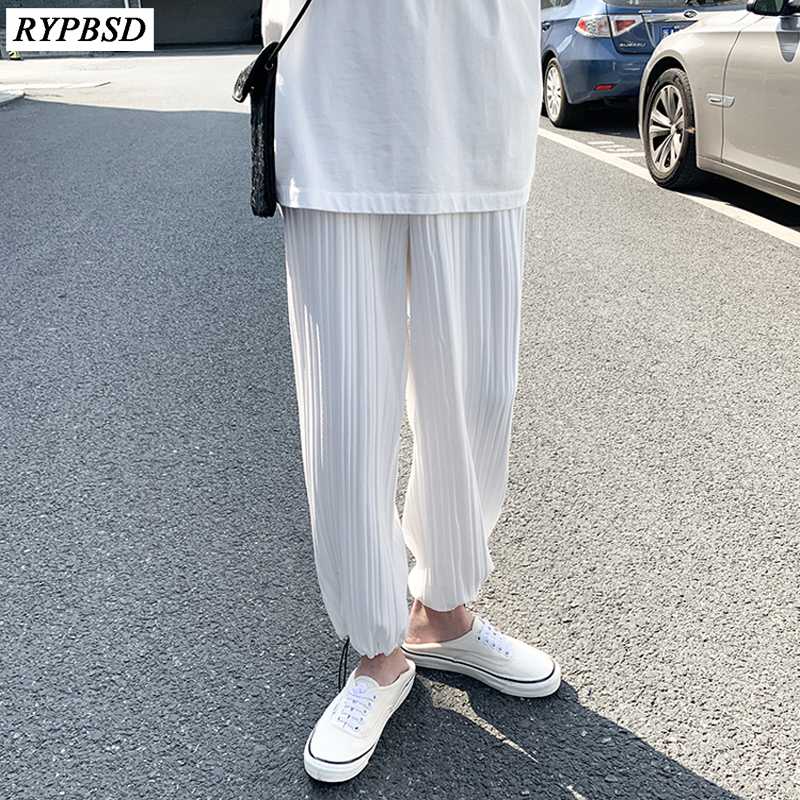 Men Harem Pants Summer Breathable Korean Fashion Casual Jogger Pants Men Loose Solid Color Elastic Waist Cropped, Black
Men Harem Pants Summer Breathable Korean Fashion Casual Jogger Pants Men Loose Solid Color Elastic Waist Cropped, Black