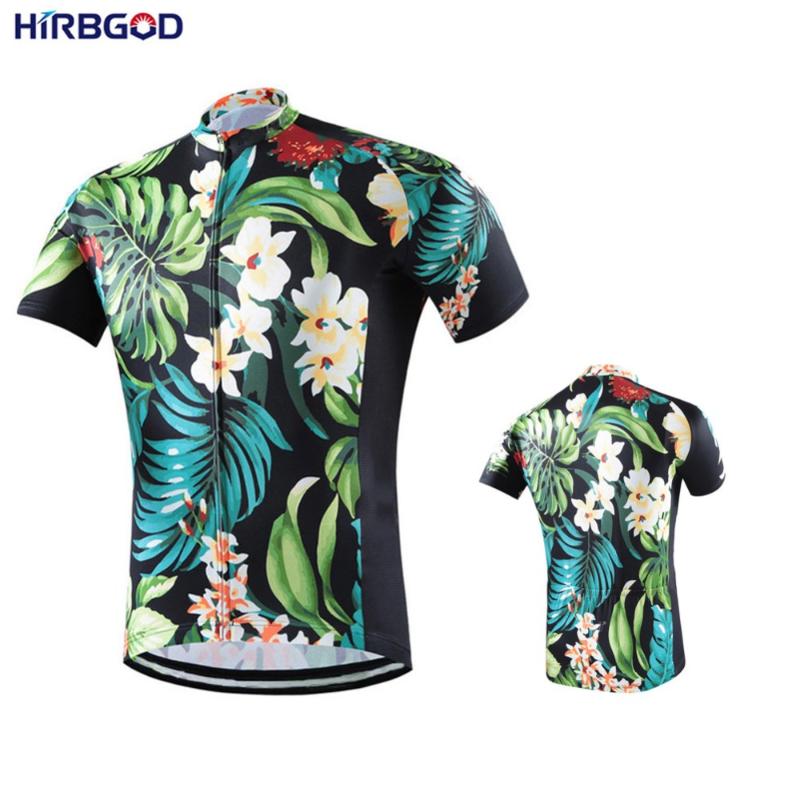HIRBGOD Cycling Jersey 2020 Men Short Sleeve Retro Cycling Jersey Tight Trapical Flower Print T-shirt MTB Bike wear, STYZ010, Beige
HIRBGOD Cycling Jersey 2020 Men Short Sleeve Retro Cycling Jersey Tight Trapical Flower Print T-shirt MTB Bike wear, STYZ010, Beige