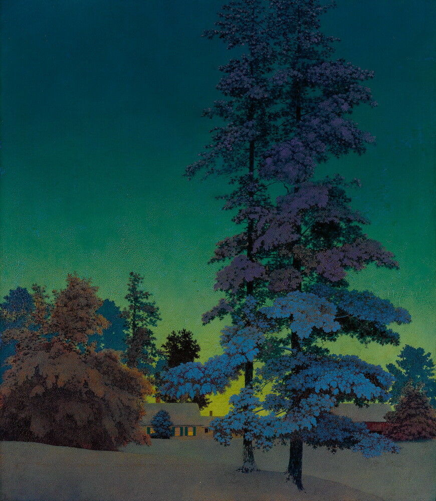 Maxfield Parrish Winter Night Landscape Home Decor Handcrafts /HD Print Oil Painting On Canvas Wall Art Picture 191112
Maxfield Parrish Winter Night Landscape Home Decor Handcrafts /HD Print Oil Painting On Canvas Wall Art Picture 191112