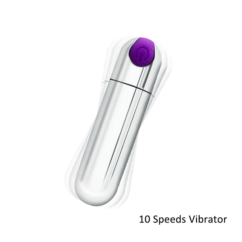 Khalesex Strong Mini Bullet Vibrator 10 Speeds Adult Sex Toys for Woman Mute Clitoris Anal Vibrating Female Masturbator Sex Shop Y191219