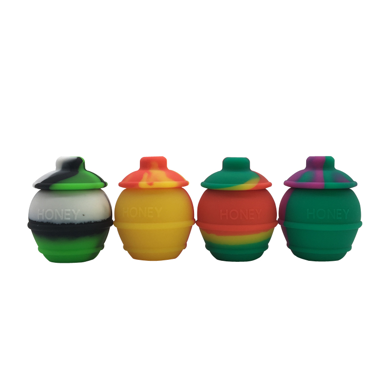 Honey Pot Silicone Container New 35 Ml Food Grade Silicone Wax Container Storage Jars 20 Pcs/lot
Honey Pot Silicone Container New 35 Ml Food Grade Silicone Wax Container Storage Jars 20 Pcs/lot