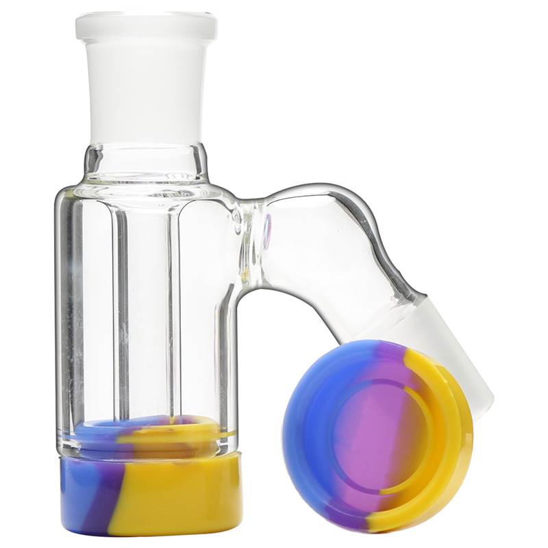 Smoking Hookahs Bongs Water Pipes 3.5 Inch Glass Reclaim Ash Catcher Adapter Holder With 10ML Silicone wax containers for dab rig bubblers
Smoking Hookahs Bongs Water Pipes 3.5 Inch Glass Reclaim Ash Catcher Adapter Holder With 10ML Silicone wax containers for dab rig bubblers