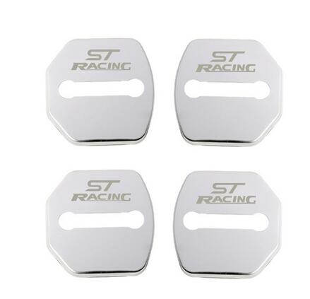 Car Sticker Door Lock Cover Case For Ford Focus 2 2005-2013 Fiesta Kuga Escape 4pcs Car Buckle Accessories Car-Styling