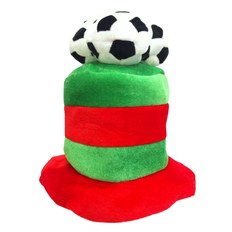2018 Football Game Hat Party Headgear Cap Soccer Fans Cheer Leading Champ Funny D08D