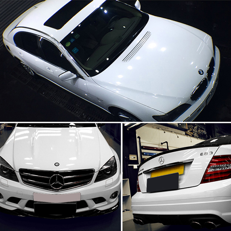 Super High Gloss White Vinyl Car Wrap Glossy Shiny White Film With Air Bubble Free For Vehicle Wrap Sticker Foil