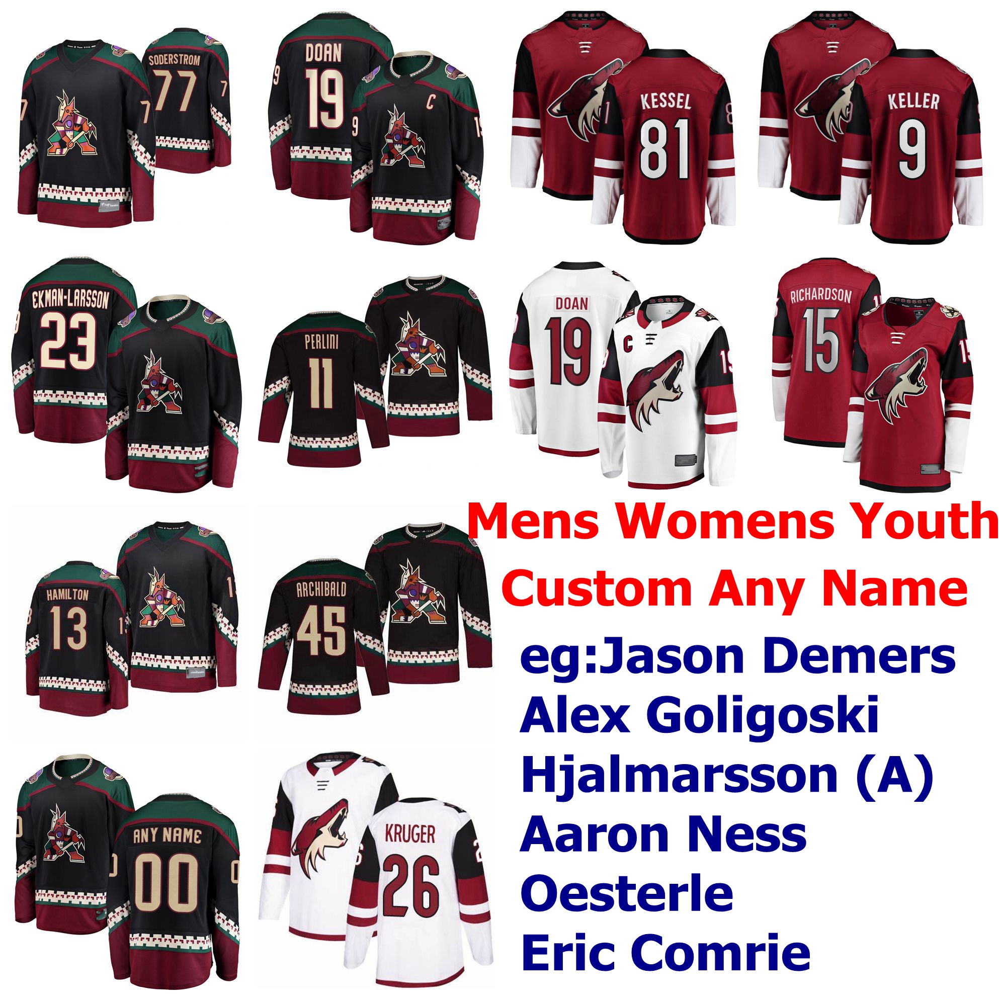 Arizona Coyotes Jerseys Womens Vinnie Hinostroza Jersey Nick Schmaltz Soderberg Derek Stepan Kyle Capobianco Hockey Jerseys Custom Stitched, Black;red
Arizona Coyotes Jerseys Womens Vinnie Hinostroza Jersey Nick Schmaltz Soderberg Derek Stepan Kyle Capobianco Hockey Jerseys Custom Stitched, Black;red