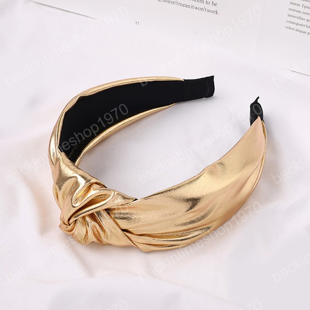 Fashion Womens Knotted Hairband Bright Color Cross Knot Women Hair Head Hoop Simple Sweet Girls Hair Headband Hair Accessories