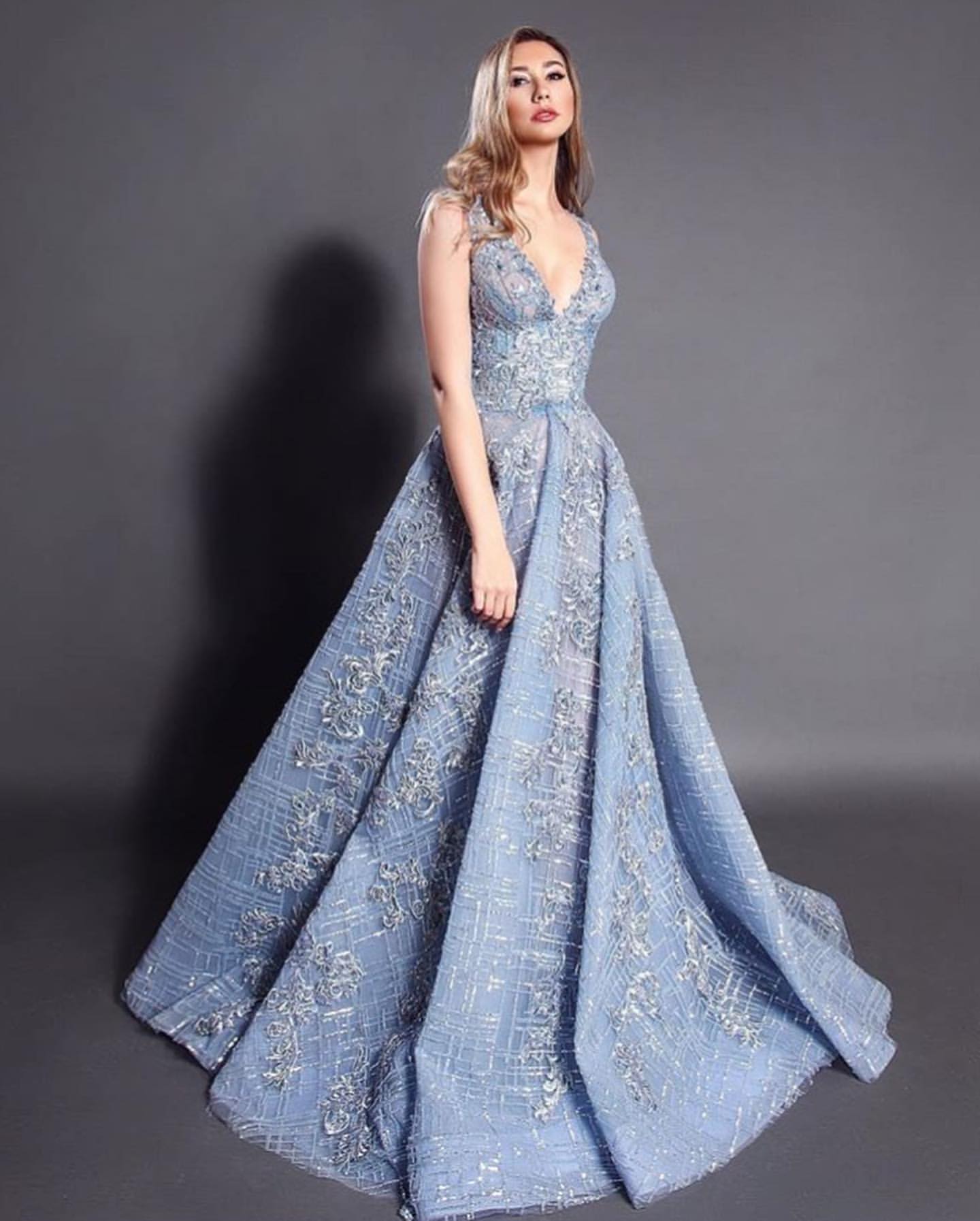 aso ebi arabic sexy lace beaded evening dresses deep vneck prom dresses backless formal party second reception gowns zj236