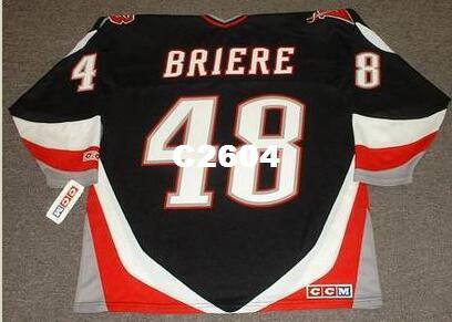 Mens hockey #48 DANIEL BRIERE 2003 CCM Retro Away Jersey custom any name or number retro Jerseys, Black
Mens hockey #48 DANIEL BRIERE 2003 CCM Retro Away Jersey custom any name or number retro Jerseys, Black