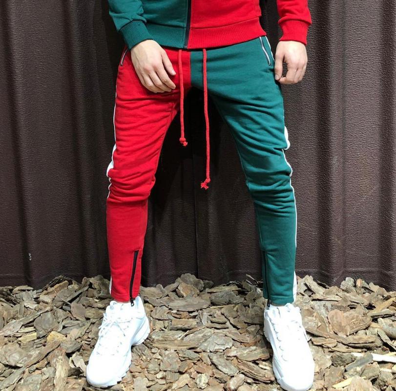 Men's Casual Sport Pants Fashion Monochromatic Zipper Sport Pants European-style Fitness, Black and yellow
Men's Casual Sport Pants Fashion Monochromatic Zipper Sport Pants European-style Fitness, Black and yellow