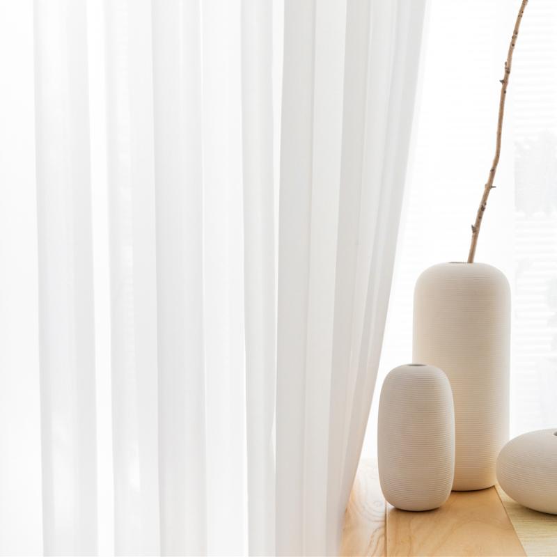 DIHIN HOME Modern White Tullle Curtains For Living room Simple Style Voile Sheer Window Screening For bedroom Customized 1 Panel
DIHIN HOME Modern White Tullle Curtains For Living room Simple Style Voile Sheer Window Screening For bedroom Customized 1 Panel