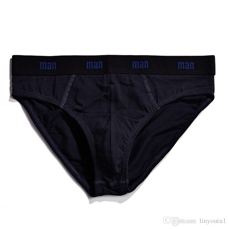 2020 4pcs/lot Free shipping cheapest 100% Cotton Mens Briefs Plus Size Men Underwear Panties Men's Breathable Panties