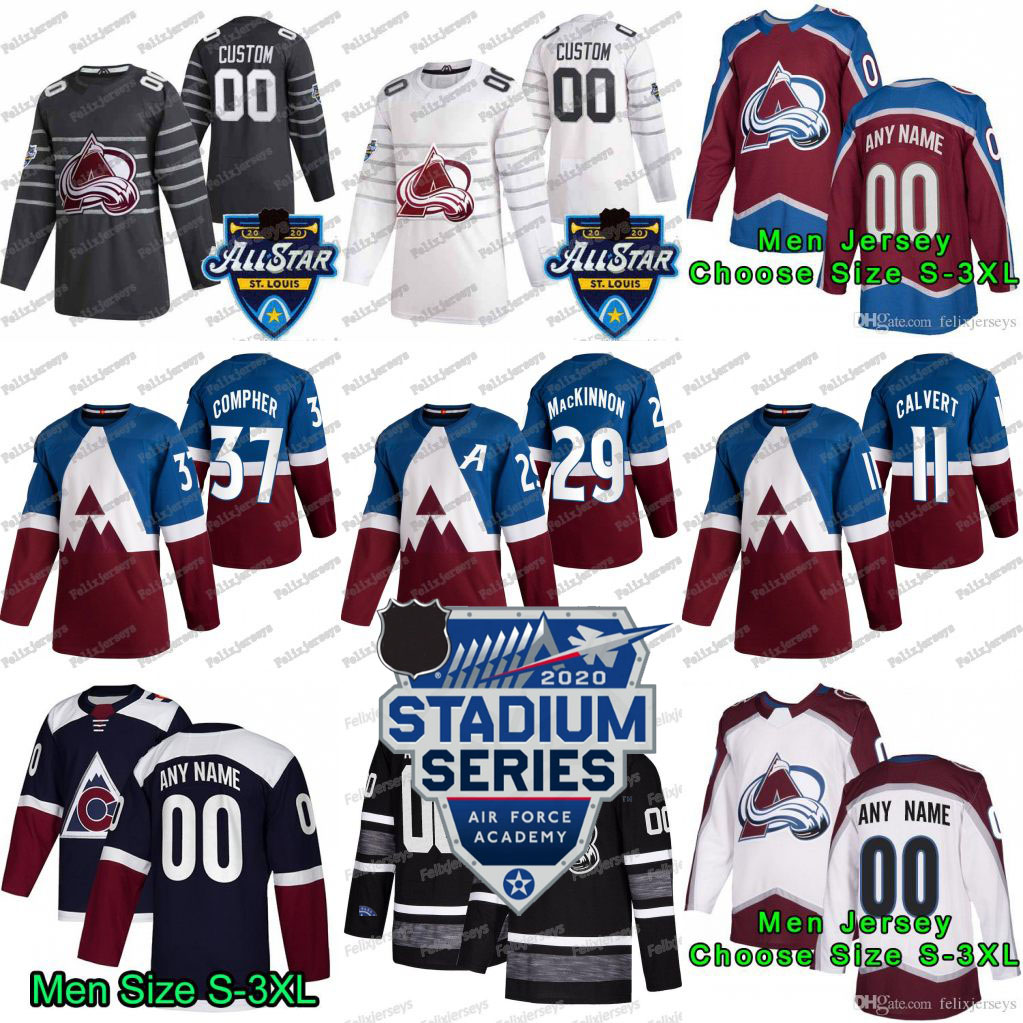 Men Women Youth 2020 Stadium Series Colorado Avalanche Gabriel Landeskog Nathan MacKinnon Vladislav Kamenev Valeri Nichushkin Tyson Jost, White youth: size s-xl
Men Women Youth 2020 Stadium Series Colorado Avalanche Gabriel Landeskog Nathan MacKinnon Vladislav Kamenev Valeri Nichushkin Tyson Jost, White youth: size s-xl