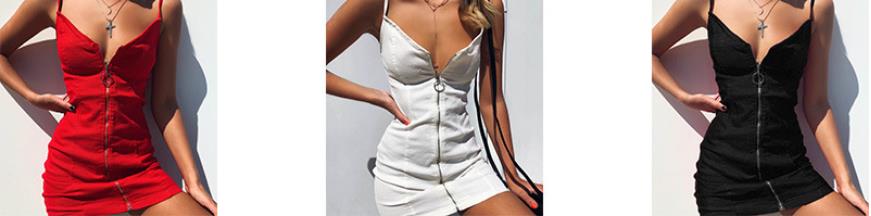 Ring zipper bag hip sexy strap dress women's explosions Europe summer America spring autumn new Casual Dresses skirt, Black
Ring zipper bag hip sexy strap dress women's explosions Europe summer America spring autumn new Casual Dresses skirt, Black