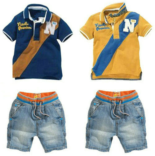 Boys Clothing Children Summer Boys Clothes New Kids Cotton Sets T-shit+Pants Boy Outfit Costumes, Blue
Boys Clothing Children Summer Boys Clothes New Kids Cotton Sets T-shit+Pants Boy Outfit Costumes, Blue