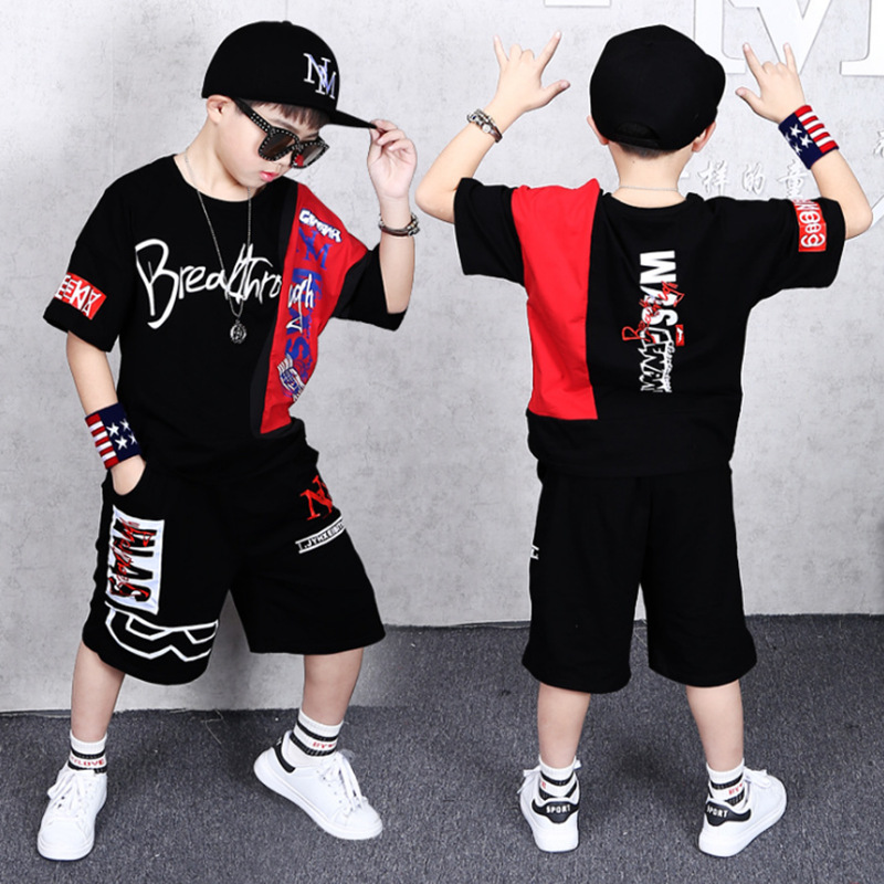 Cotton Children's Sets Infant Kids Boys Clothes Children Clothing Sets Summer Baby Girls Clothes Sports Letter T-Shirt+Shorts