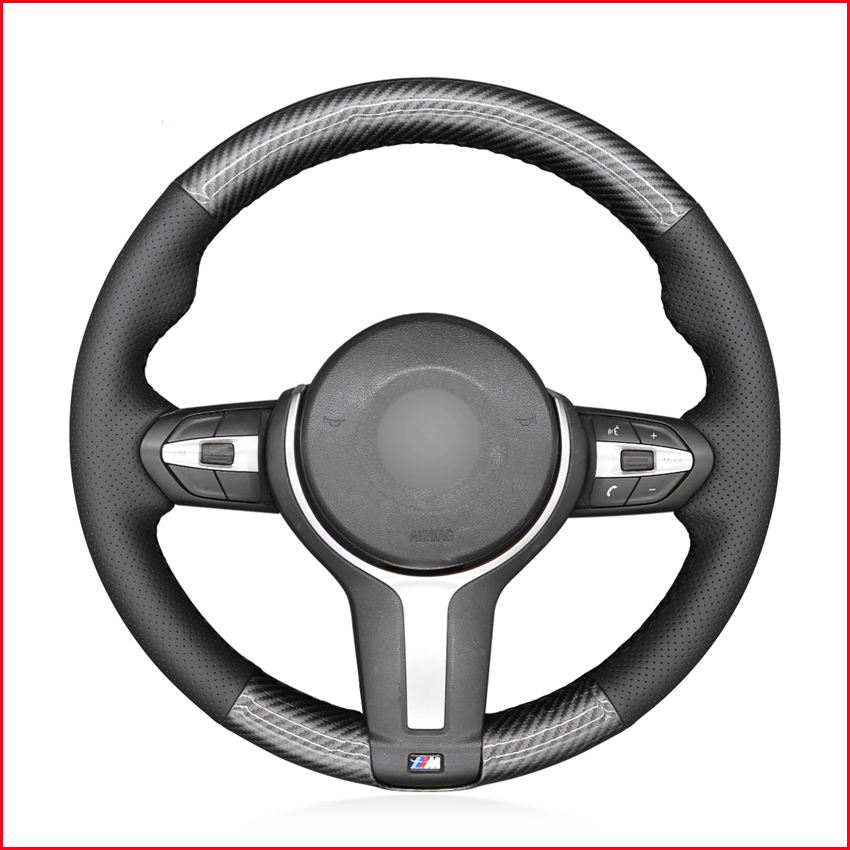 Black PU Carbon Fiber Steering Wheel Cover for BMW M Sport F30 F31 F34 F10 F11 F07 F12 F13 F06 X3 F25 F32 F33 F36 X1 F48 X2 F39
Black PU Carbon Fiber Steering Wheel Cover for BMW M Sport F30 F31 F34 F10 F11 F07 F12 F13 F06 X3 F25 F32 F33 F36 X1 F48 X2 F39