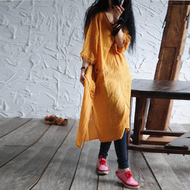 Literature Irregular Women Dress Vestidos 2020 Origial Design Cotton Linen Dress Loose Frayed Tassel Long Sleeve Casual Dresses, Purple
Literature Irregular Women Dress Vestidos 2020 Origial Design Cotton Linen Dress Loose Frayed Tassel Long Sleeve Casual Dresses, Purple