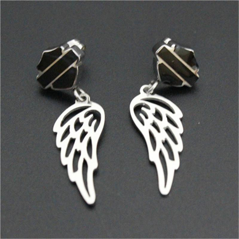 5pairs/lot USA biker style black orange wings earrings 316l stainless steel fashion jewelry motorbiker unisex earrings, Golden
5pairs/lot USA biker style black orange wings earrings 316l stainless steel fashion jewelry motorbiker unisex earrings, Golden