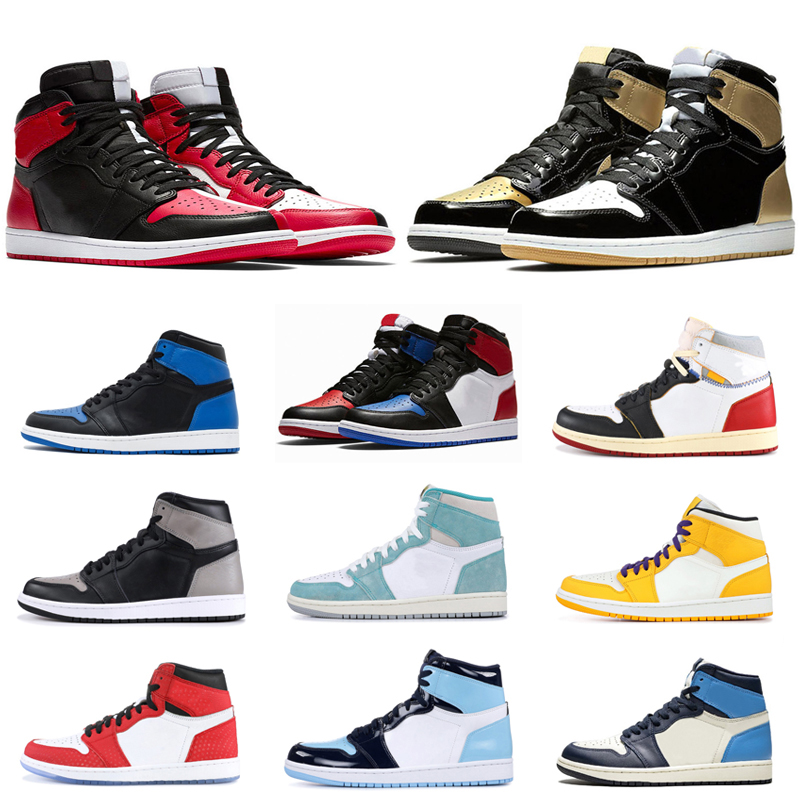 JUMPMAN 1 1s Men Basketball Shoes Banned Bred Toe Fashion Fearless UNC Union Obsidian Royal Blue Mens Trainer Sports Sneakers 7-13
JUMPMAN 1 1s Men Basketball Shoes Banned Bred Toe Fashion Fearless UNC Union Obsidian Royal Blue Mens Trainer Sports Sneakers 7-13