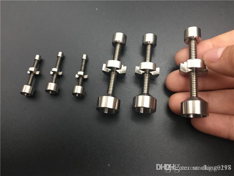 Double 9mm & 14mm & 18mm Adjustable Grade 2 Titanium Nail Fits female joints for Hookah Accessories glass bongs glass water pipe
Double 9mm & 14mm & 18mm Adjustable Grade 2 Titanium Nail Fits female joints for Hookah Accessories glass bongs glass water pipe