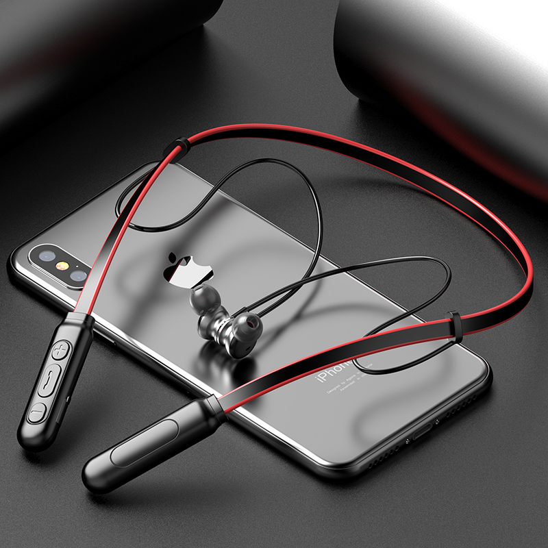 Q9 Sweatproof Magnetic Earphones Bluetooth 5.0 Earphone Wireless Earphone Fashion Small Halter Bluetooth Sports Earphones