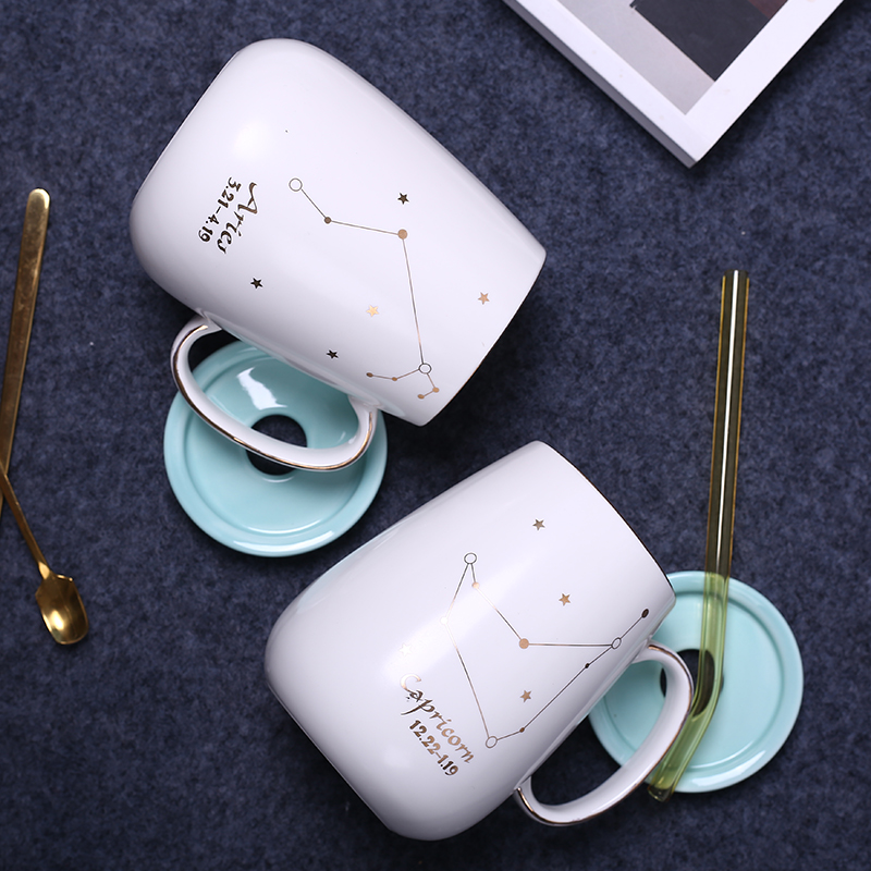 Twelve constellations tazas de ceramica creativas tumbler caneca criativa milk mug coffee cup cute chic cups and mugs kupa straw, Gemini
Twelve constellations tazas de ceramica creativas tumbler caneca criativa milk mug coffee cup cute chic cups and mugs kupa straw, Gemini