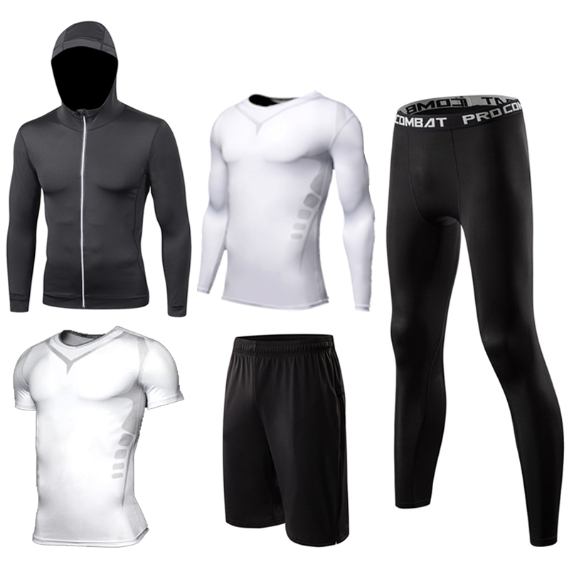 GYM Tights Quick Dry Running Set Men Compression Sports Suit Soccer Basketball Trainning Running Set Jogging Fitness, 10
GYM Tights Quick Dry Running Set Men Compression Sports Suit Soccer Basketball Trainning Running Set Jogging Fitness, 10