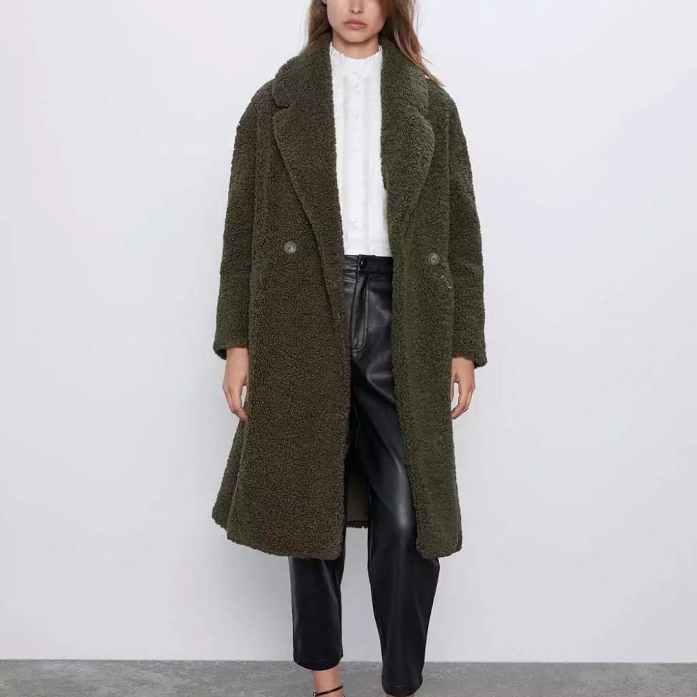 autumn winter Women long Furry Faux lambswool Coat jacket Female Outwear casual Overcoat fur cardigan woman clothes, Army green
autumn winter Women long Furry Faux lambswool Coat jacket Female Outwear casual Overcoat fur cardigan woman clothes, Army green