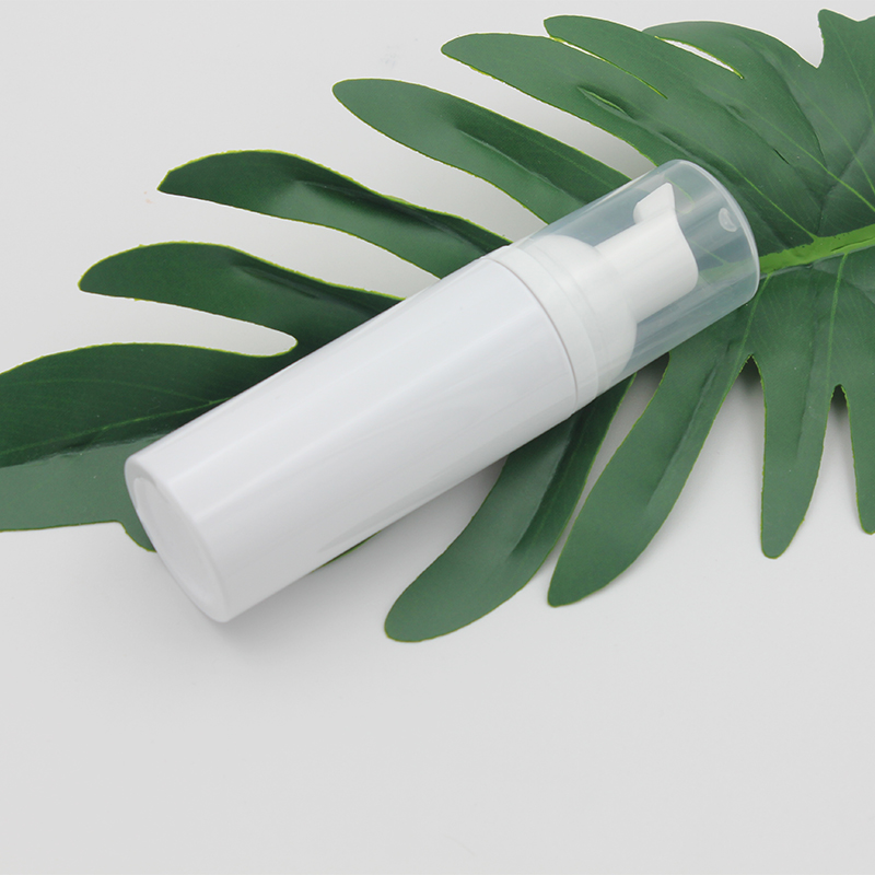 30ml 60ml Plastic Foam Pump Bottle 2oz Clear White Soap Dispenser Bottles Hand Sanitizer Mousses Liquid Foaming Container