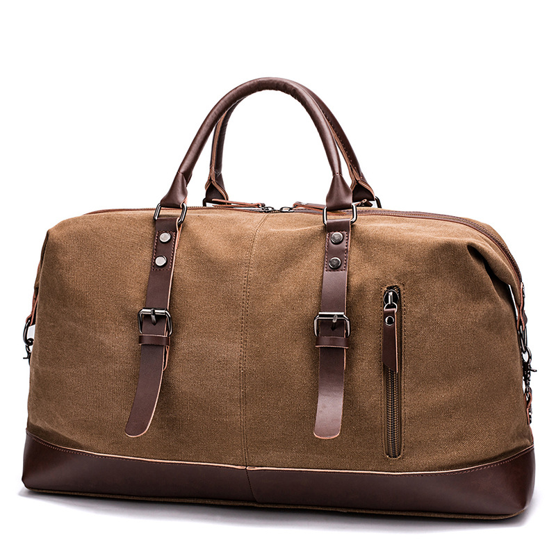 2020 new men's casual portable large-capacity short-distance travel bag sports bag canvas shoulder messenger, Black
2020 new men's casual portable large-capacity short-distance travel bag sports bag canvas shoulder messenger, Black