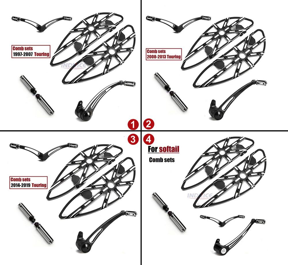 Gauge rider passenger floorboards brake lever for Glide softail 1997-2019
Gauge rider passenger floorboards brake lever for Glide softail 1997-2019