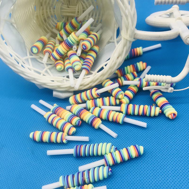 Mixed Lollipops Polymer Fimo Clay Slices DIY craft Charm Scrapbooking Charms Nail Decor
Mixed Lollipops Polymer Fimo Clay Slices DIY craft Charm Scrapbooking Charms Nail Decor