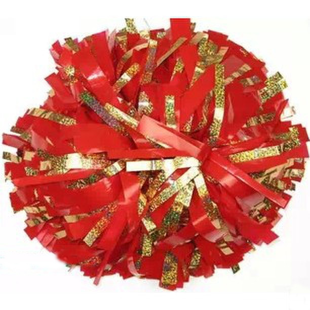 6" Cheerleader pompons ( 10 pieces/lot) Surface will shine + gold laser wire sports pompoms supplies Color can choose
6" Cheerleader pompons ( 10 pieces/lot) Surface will shine + gold laser wire sports pompoms supplies Color can choose